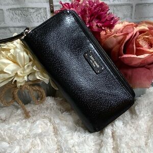 Kate Spade Shiny Black Clutch